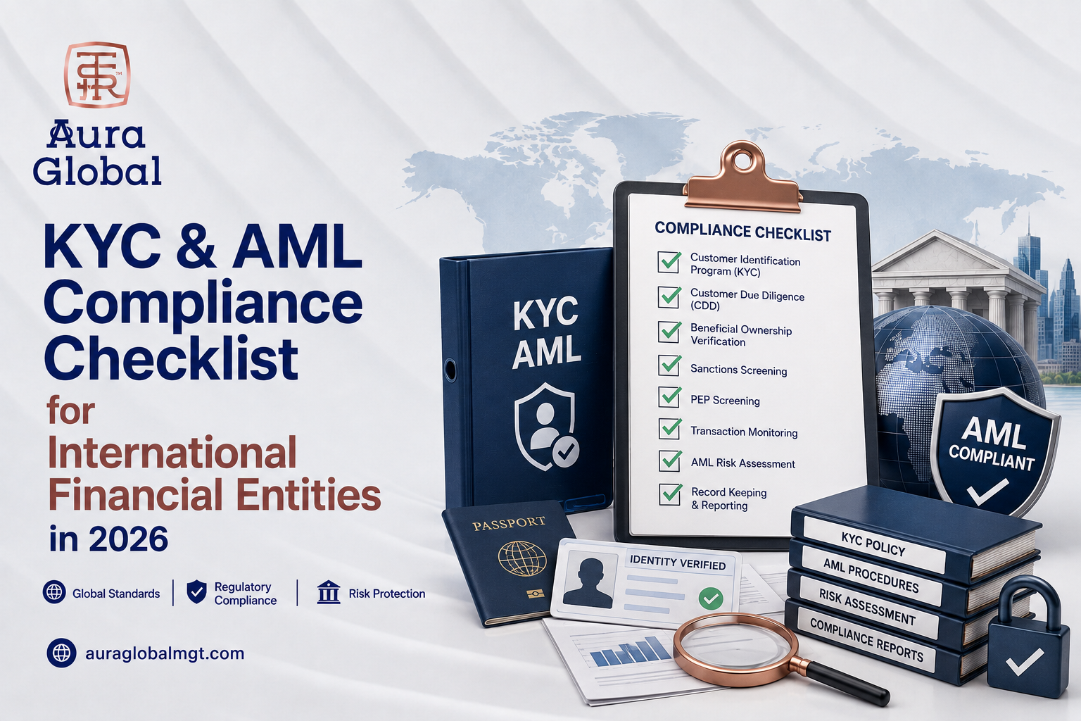 KYC & AML Compliance Checklist for International Financial Entities in 2026